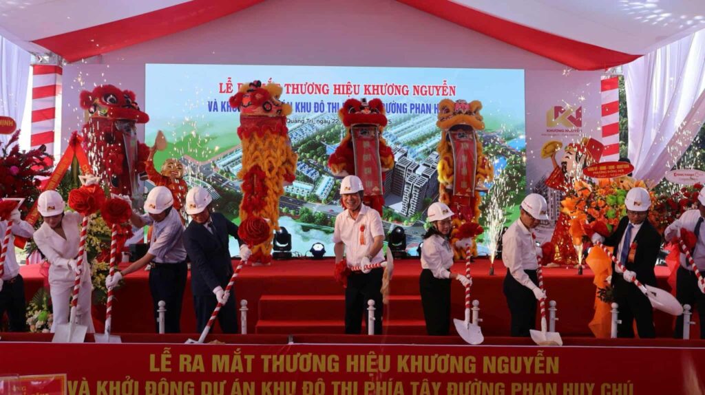 Lễ khởi động dự án nhà ở xã hội và khu đô thị phía tây tại Quảng Trị